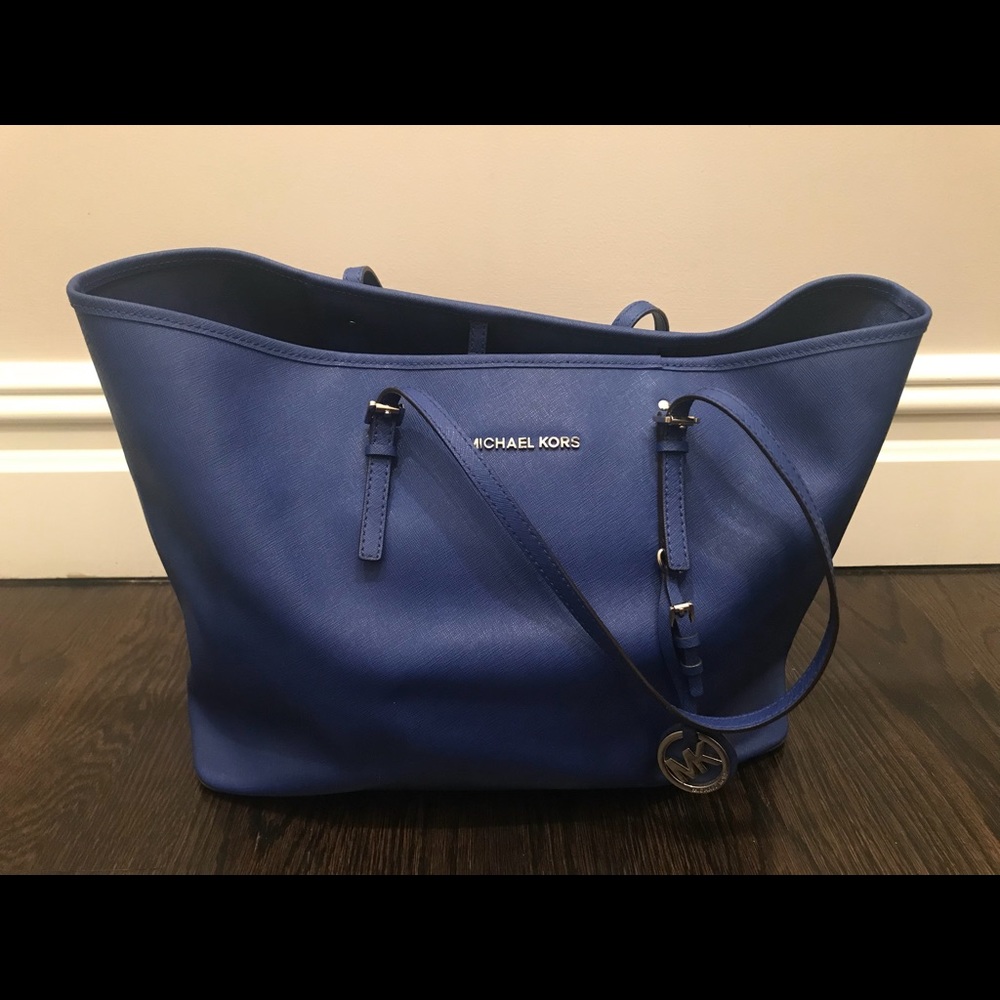 Michael Kors jet set travel tote handbag